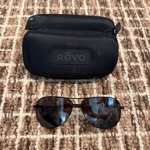 Revo Polarized Aviator Sunglasses